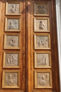 Le portail de la Basilique de Saint-Joseph al Trionfale - Rome